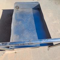 Carrello in acciaio inox