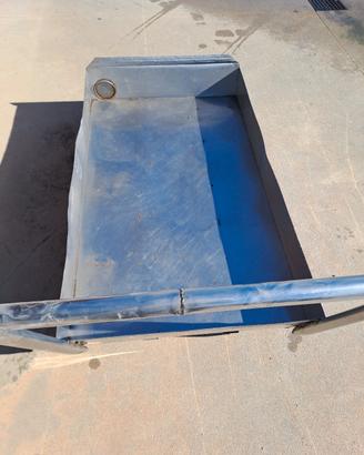 Carrello in acciaio inox