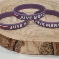 Braccialetto in gomma Juve Merd☆