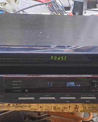 amplificatore Sony + dvd divx LG con telecomando