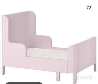 Letto allungabile ikea rosa modello busunge