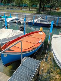 Gozzo vetroresina 5 metri motore Mercury 2tempi 