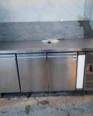 FRIGO BASSO 3 PORTE BANCONE BAR GASTRODOMUS 
