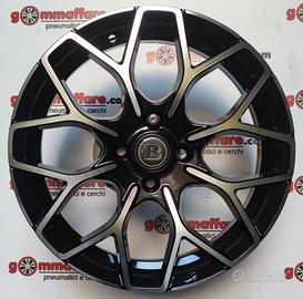 4 cerchi lega smart brabus new r16 r17 lt4001