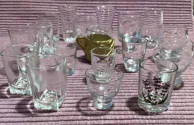 18 Bicchieri vintage