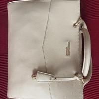 Borsa color avorio Trussardi Jeans
