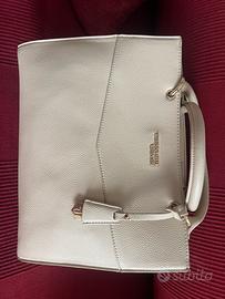 Borsa color avorio Trussardi Jeans