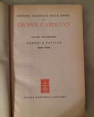 Carducci – Edizione Nazionale delle Opere – 30 v.