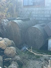 Botti per vino in cemento