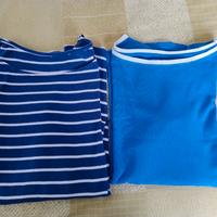 Coppia magliette primaverili donna taglia 42 