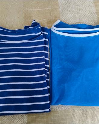 Coppia magliette primaverili donna taglia 42 