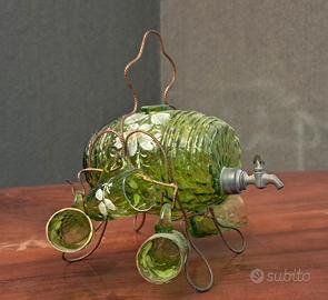 Antico set decanter vino/liquore 