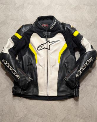 Giacca Moto Pelle Alpinestars GP Plus R Taglia 52