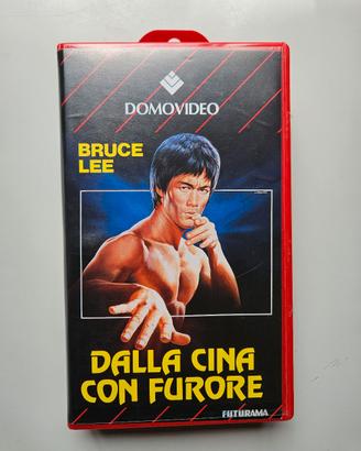 Dalla Cina Con Furore Bruce Lee Vhs Domovideo