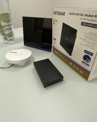Router   sistema mini rete wifi uso residenziale