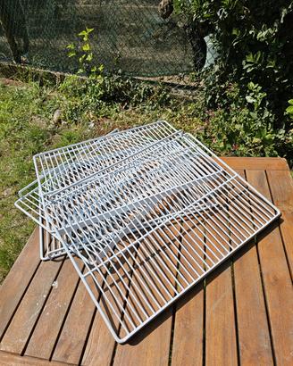 4 griglie plastificate per frigorifero 