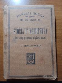 HOEPLI 316-317-317bis e ter  STORIA D'INGHILTERRA