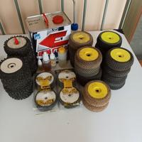 gomme per modellismo 1/8