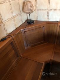 Giropanca per cucina o taverna in legno massiccio