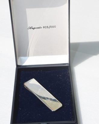 Clip ferma banconote italiana in argento sterling