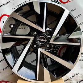 4 CERCHI IN LEGA ORIGINALI R16 OPEL CORSA NEW