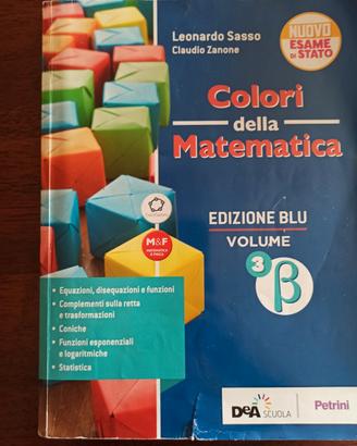 colori della matematica blu 3