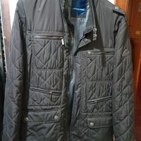  giacca trapuntata multitasche colore marrone