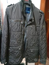  giacca trapuntata multitasche colore marrone