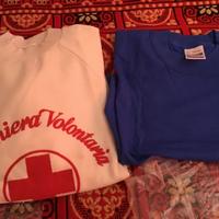Felpa e maglietta infermiera volontaria CRI