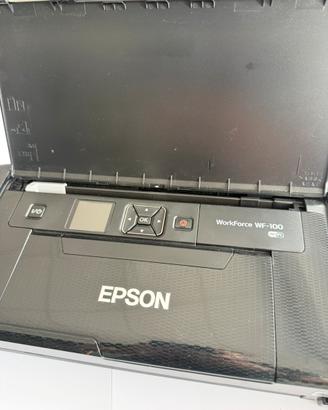 Epson WorkForce WF-100 – Stampante Portatile Wi‑Fi