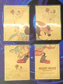 Lotto 100+ Carte lorcana serie 1 + Puzzle Topolino