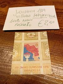 Jugoslavia anno 1984 francobolli nuovi 