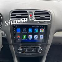 Autoradio Android Carplay 8+256Gb Per Golf 6