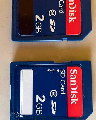 SD card Sandisk 2 GB