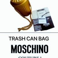 BORSA MOSCHINO “Bidone della spazzatura “