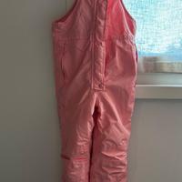 tuta neve bambina taglia 100/116