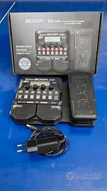 Zoom G1x four con alimentatore DC da 9v