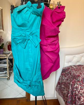 Due splendidi miniabiti Pinko/Castellani tg 38