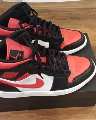 NIKE JORDAN - AIR JORDAN 1 MID TG 44.5 NUOVE