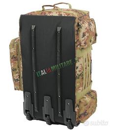 borsone con trolley militare 135 litri mai usato