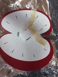 Orologio da parete ARTI E MESTIERI MELINA ROSSO