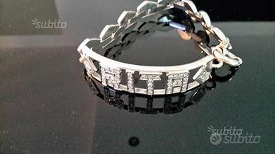 Bracciale in oro 18 kt e brillanti