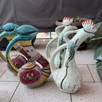 Ceramiche Deruta brocche decorative