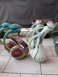 Ceramiche Deruta brocche decorative