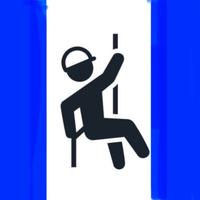 Operatore edile su fune