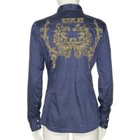Camicia da donna sciancrata blu di REPLAY - tg. M