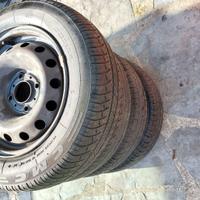 4 Cerchi e gomme Citroen C3  Peugeot