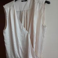 Blusa senza maniche 