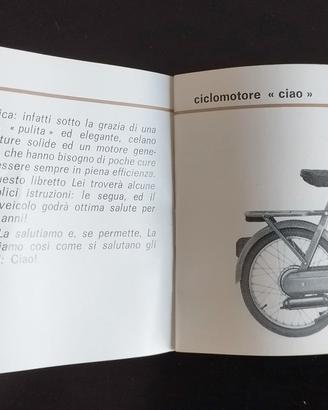 Libretto istruzioni Ciao