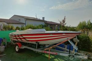 motoscafo 40 CV Honda + carrello